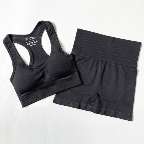 2/3/4pcs Seamless Women Yoga Set Workout Sportswear Gym Clothes