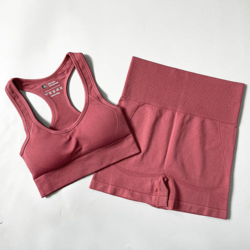 2/3/4pcs Seamless Women Yoga Set Workout Sportswear Gym Clothes