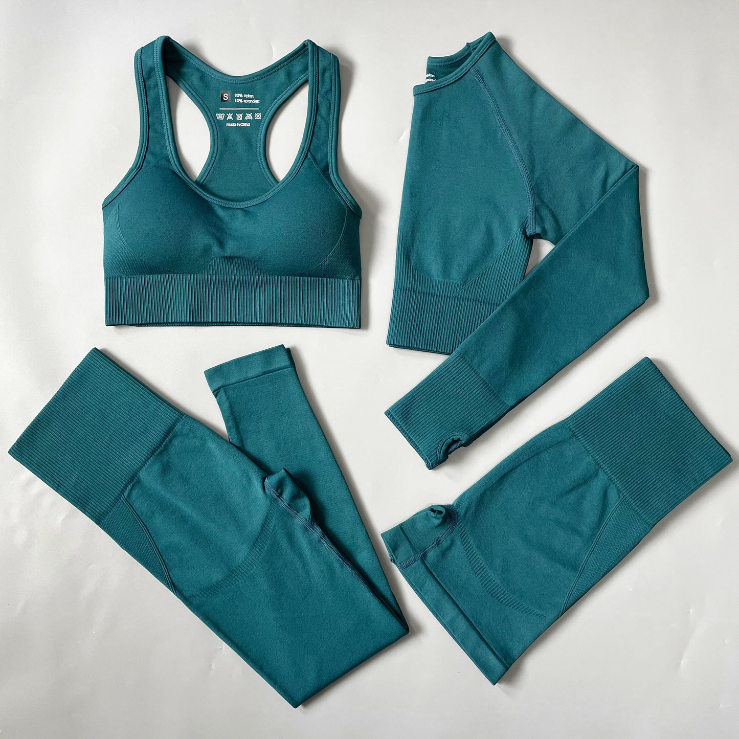 2/3/4pcs Seamless Women Yoga Set Workout Sportswear Gym Clothes